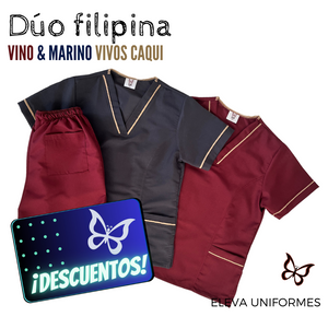 DÚO FILIPINA | VINO & MARINO  vivos CAQUI