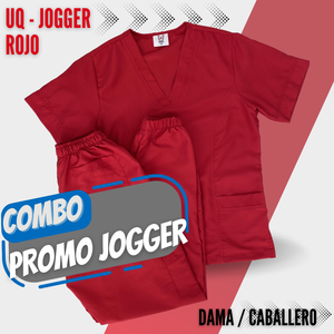 UQ - JOGGER ROJO