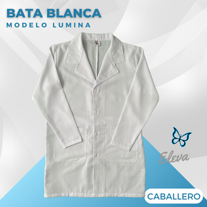 BATA BLANCA - MODELO LUMINA caballero