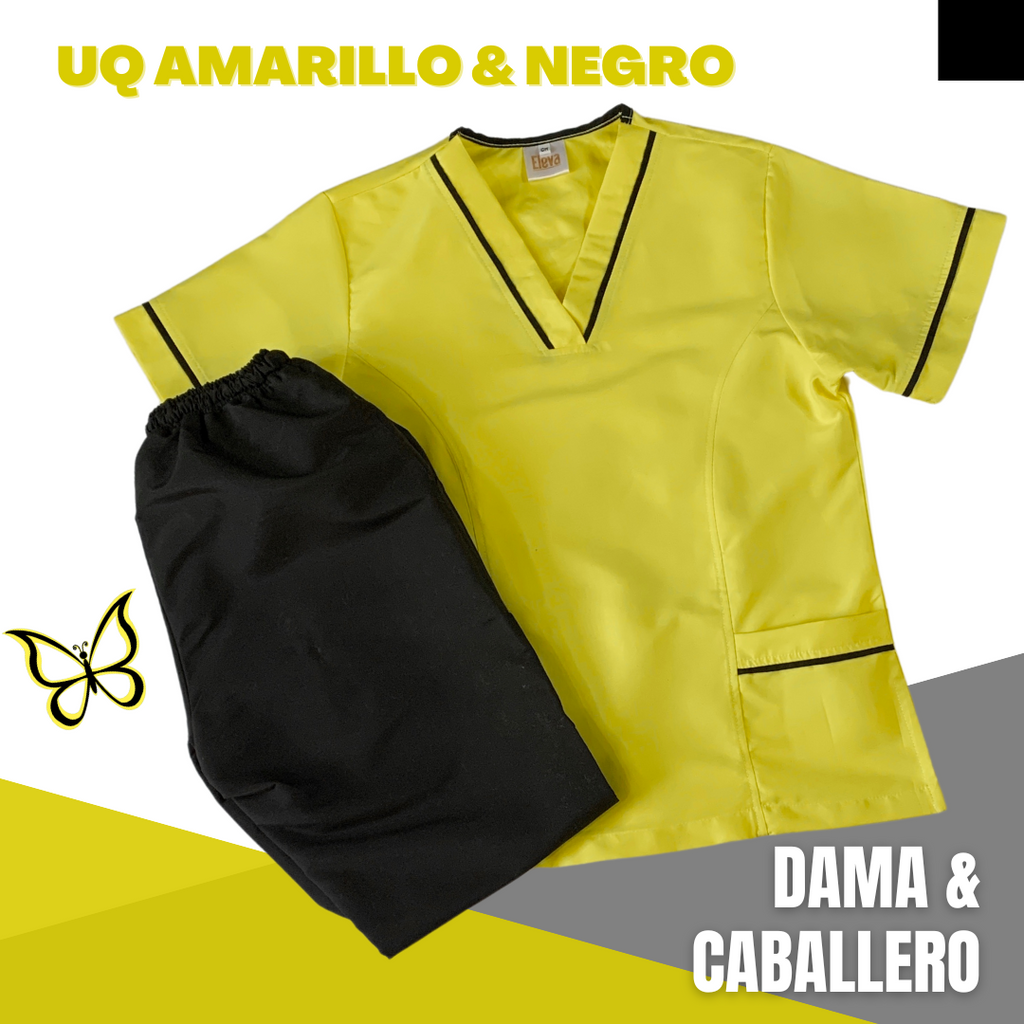 UQ - AMARILLO & NEGRO