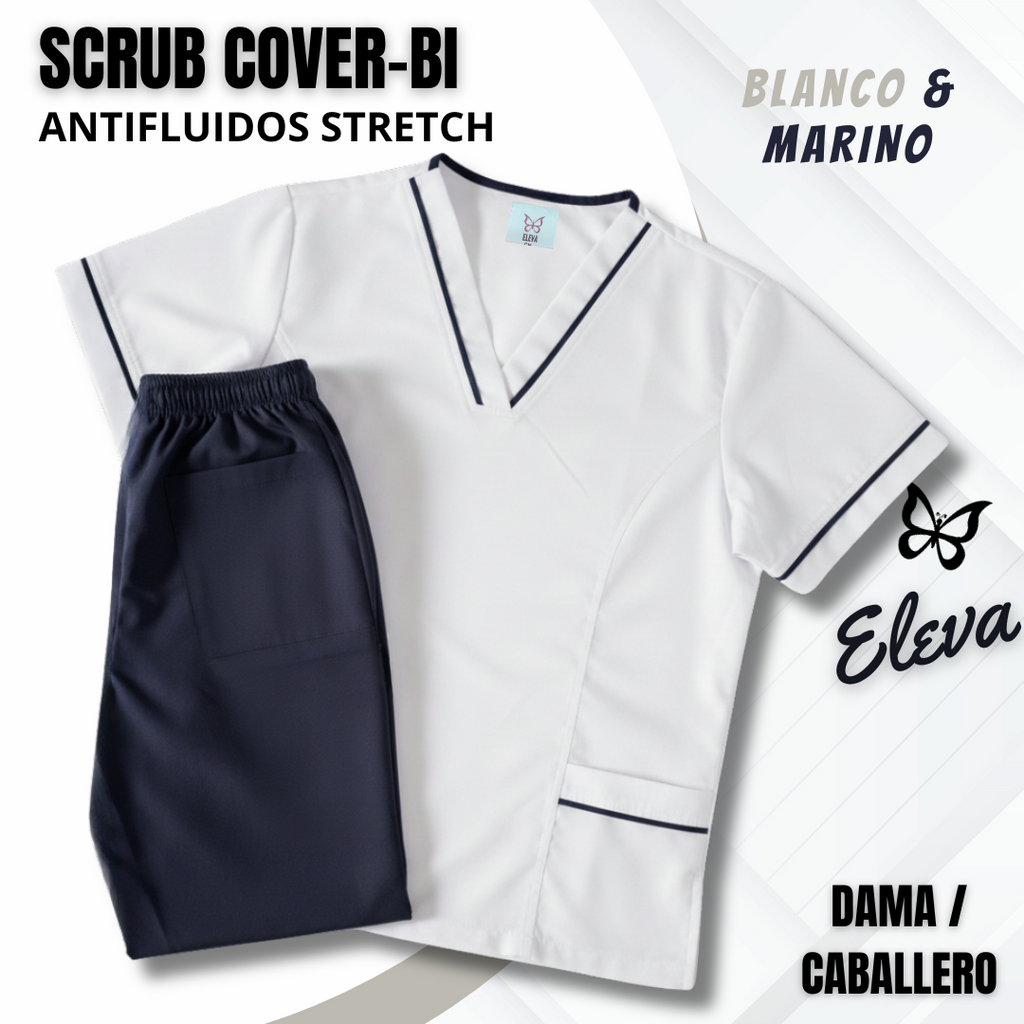SCRUB COVER-BI BLANCO & MARINO