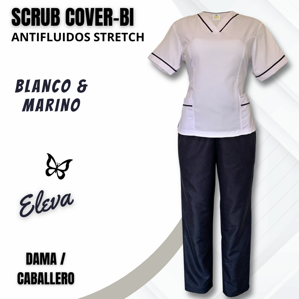 SCRUB COVER-BI BLANCO & MARINO