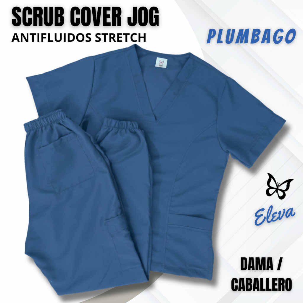 SCRUB COVER JOG - PLUMBAGO