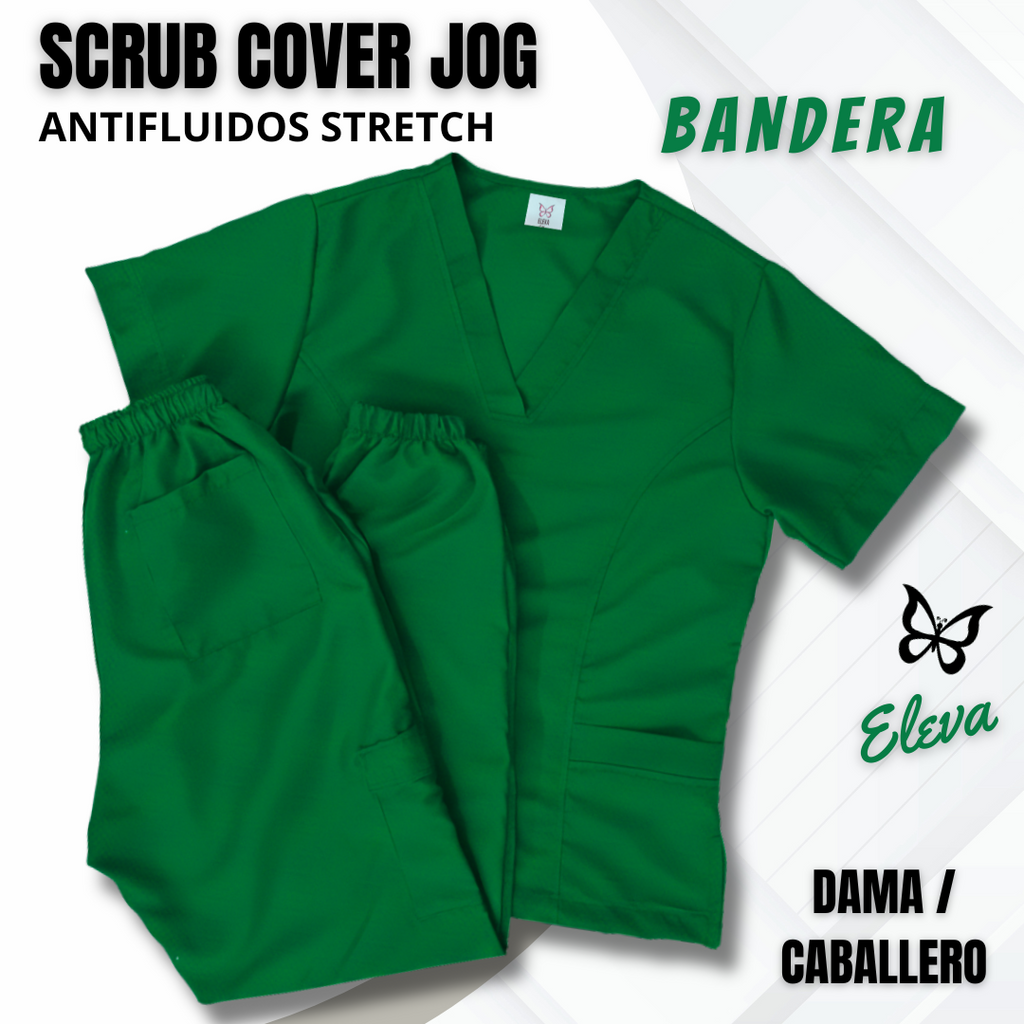 SCRUB COVER JOG - BANDERA