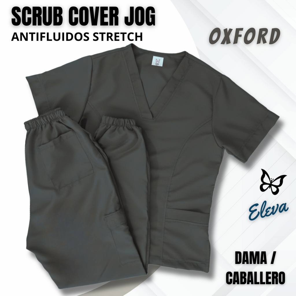 SCRUB COVER JOG - OXFORD