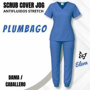 SCRUB COVER JOG - PLUMBAGO