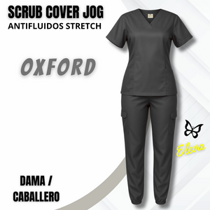 SCRUB COVER JOG - OXFORD