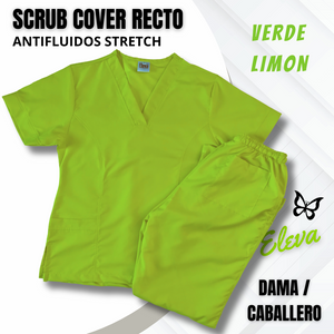 SCRUB COVER-RECTO VERDE LIMON