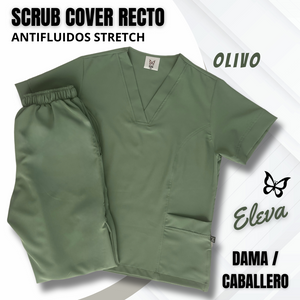 SCRUB COVER-RECTO OLIVO