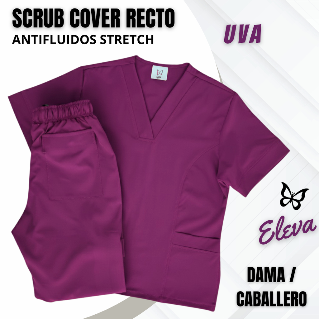 SCRUB COVER-RECTO UVA