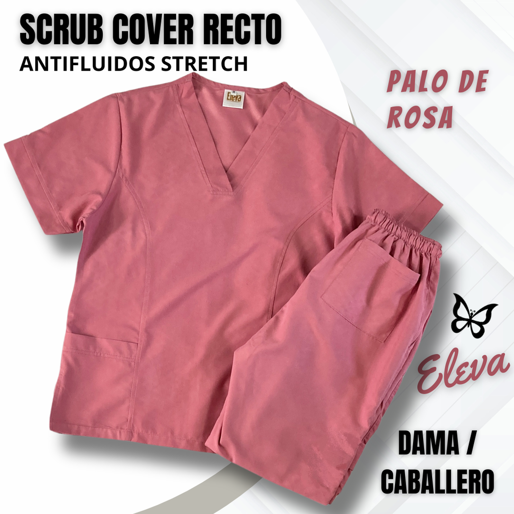 SCRUB COVER-RECTO PALO DE ROSA