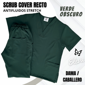 SCRUB COVER-RECTO VERDE OBSCURO