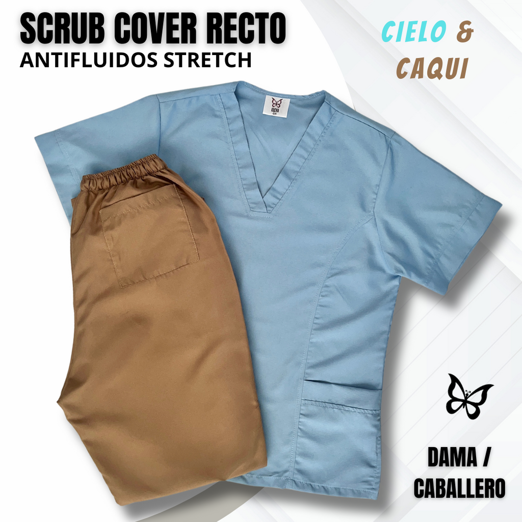 SCRUB COVER-RECTO CIELO & CAQUI