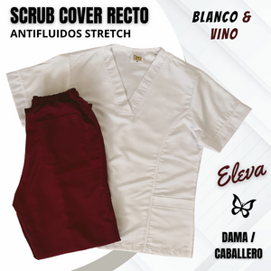 SCRUB COVER-RECTO BLANCO & VINO