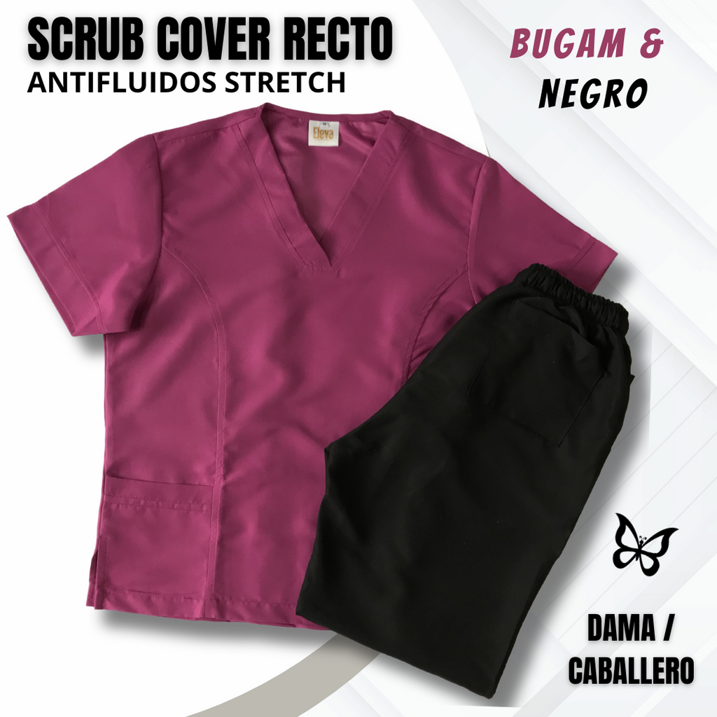 SCRUB COVER-RECTO BUGAM & NEGRO