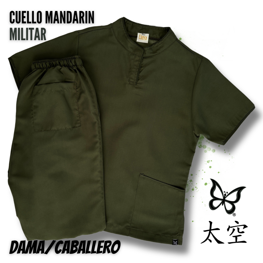 UQ - CUELLO MANDARÍN MILITAR