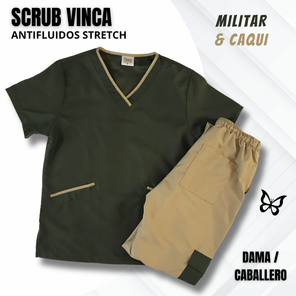SCRUB VINCA MILITAR & CAQUI