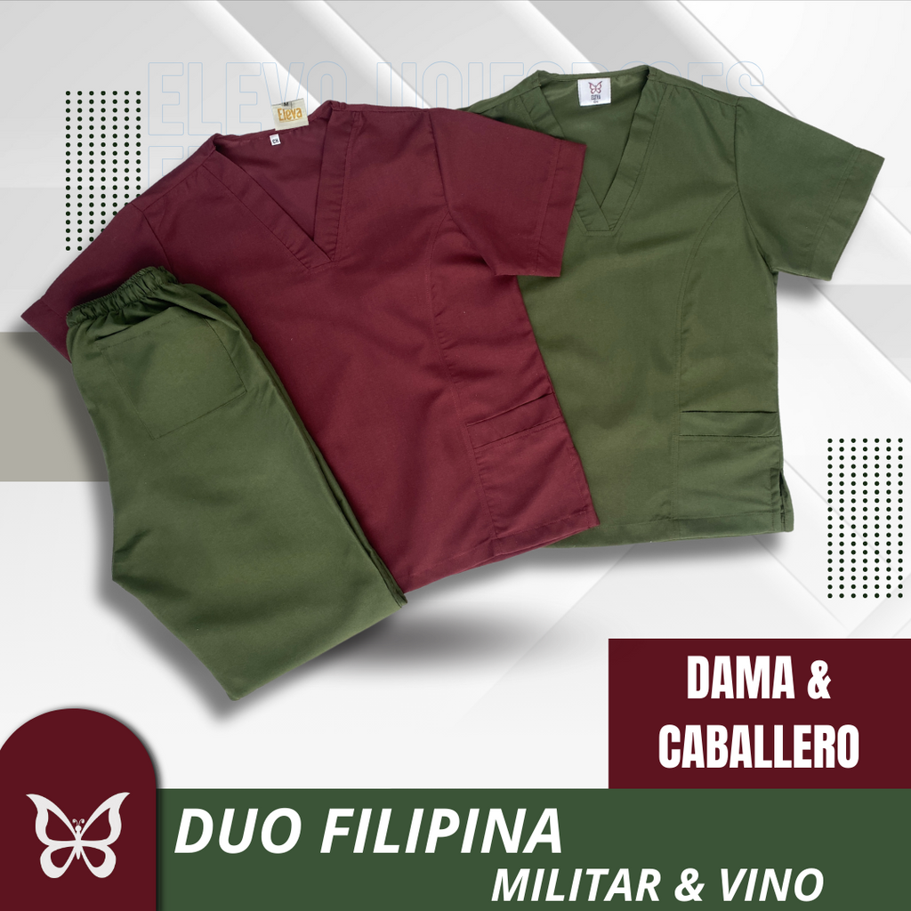DÚO FILIPINA - MILITAR & VINO