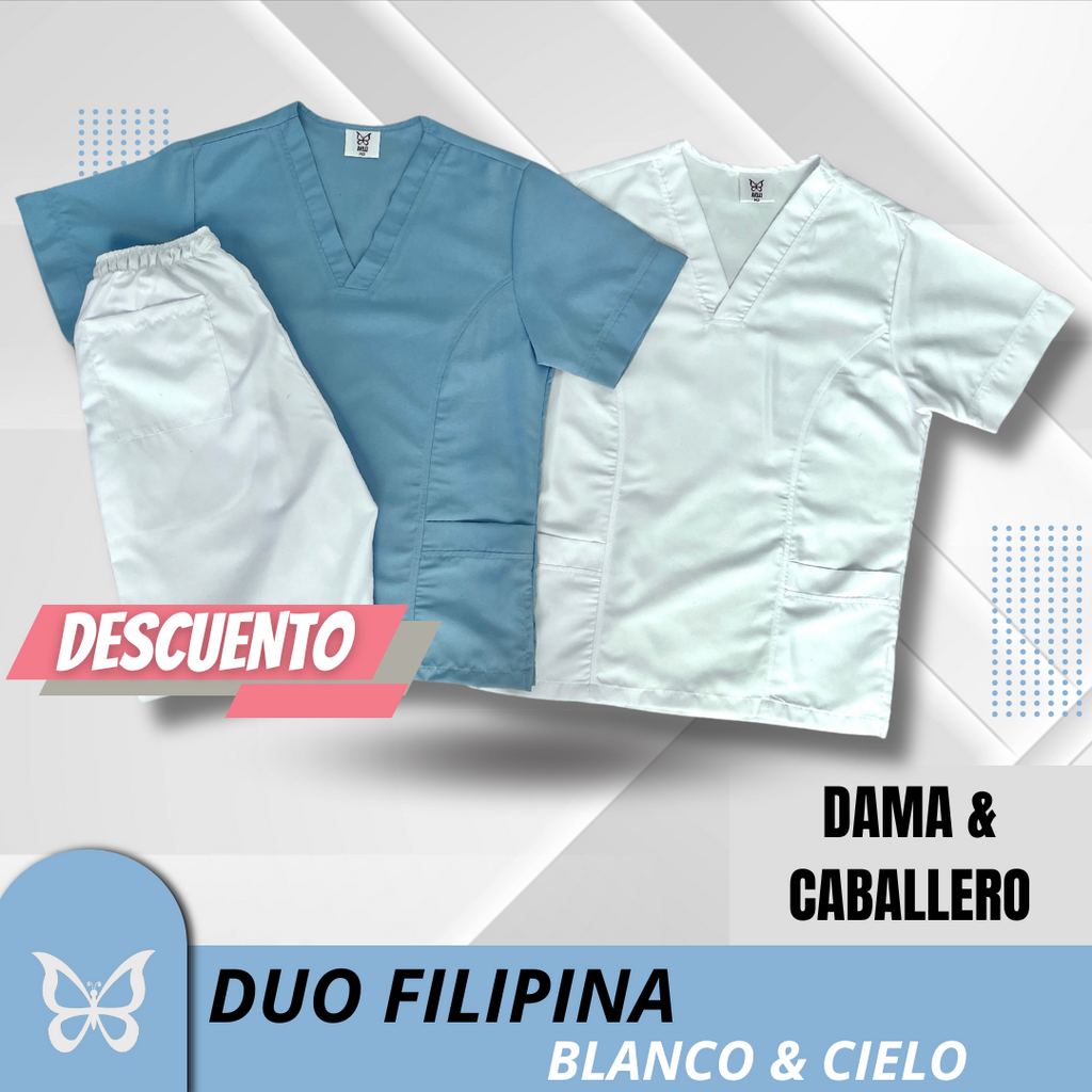 DÚO FILIPINA - BLANCO & CIELO