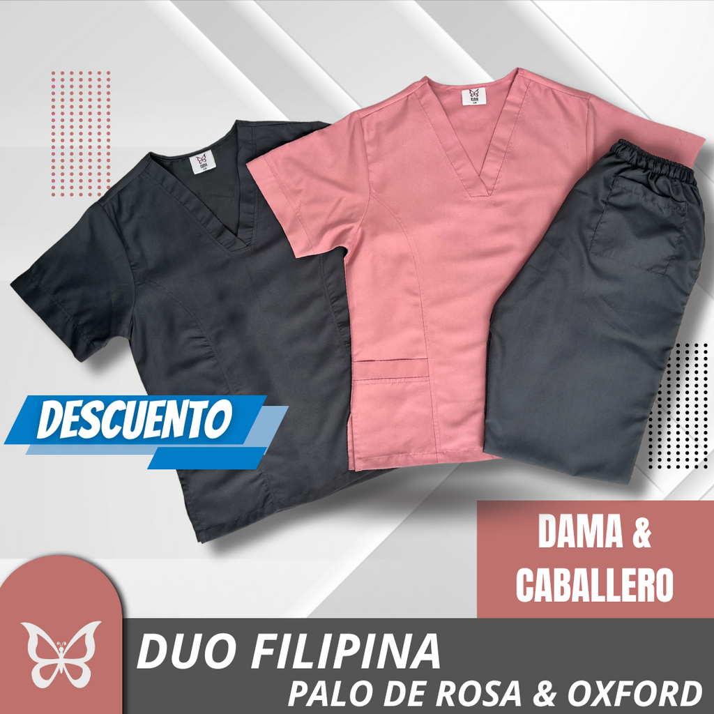 DÚO FILIPINA - OXFORD & PALO DE ROSA