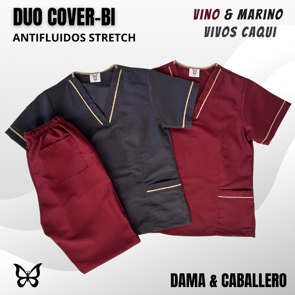 DÚO COVER-BI - VINO & MARINO VIVOS CAQUI