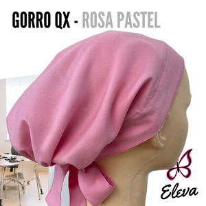 GORRO QX - ROSA PASTEL