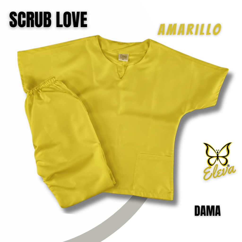 Scrub LOVE AMARILLO