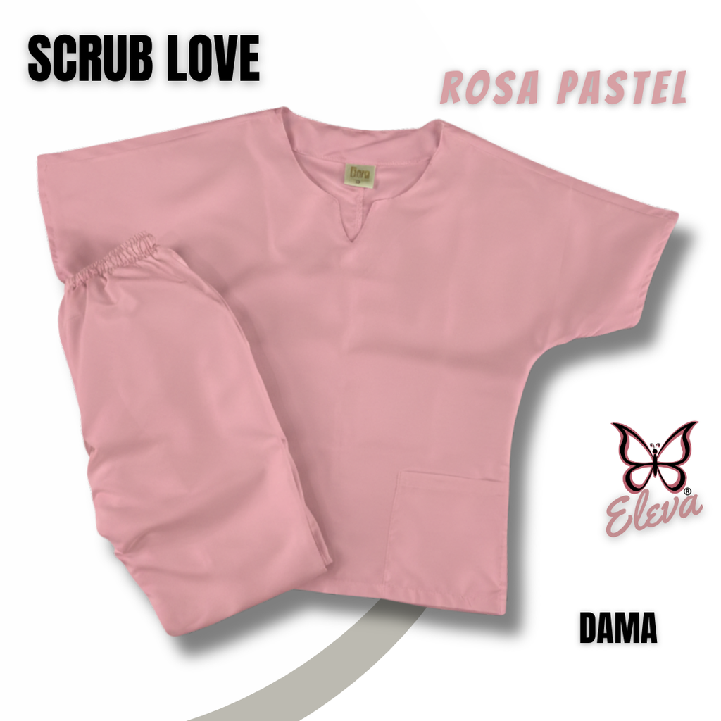 Scrub LOVE ROSA PASTEL