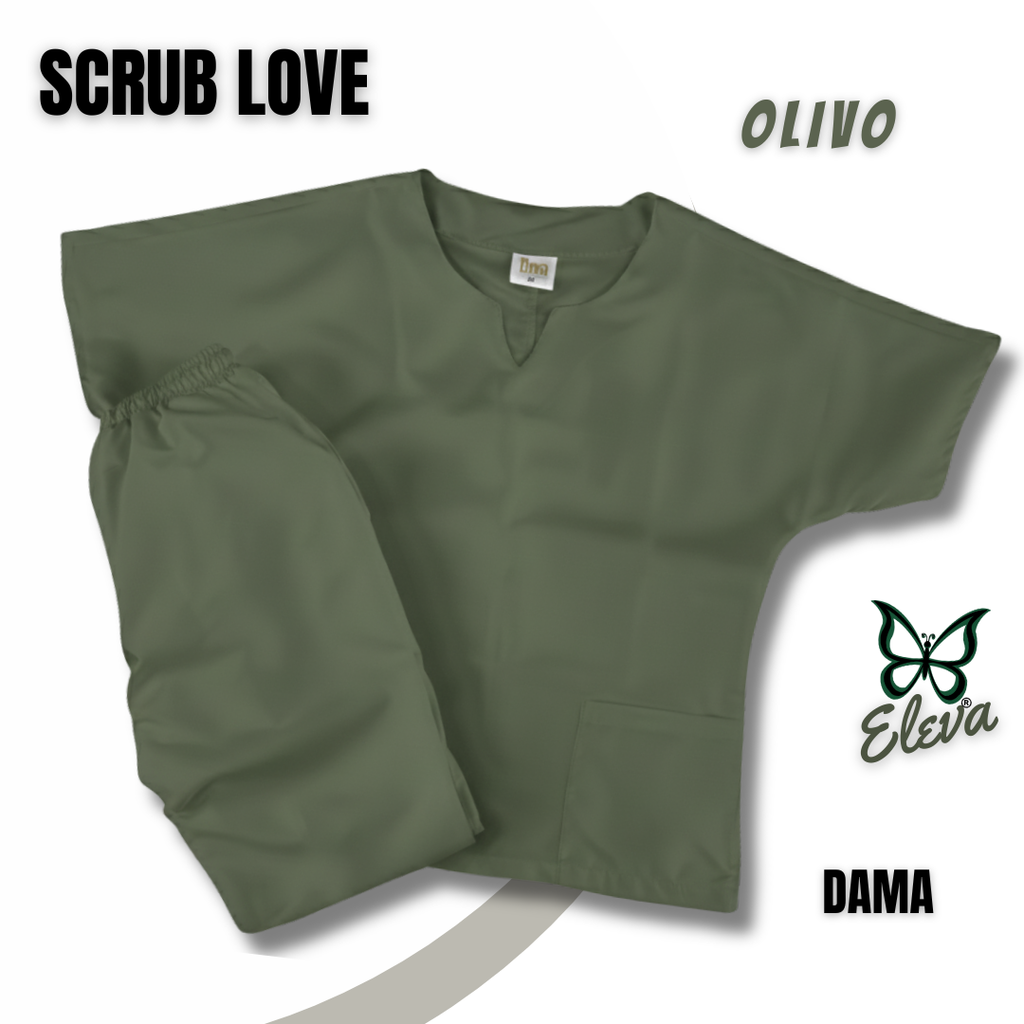 Scrub LOVE OLIVO