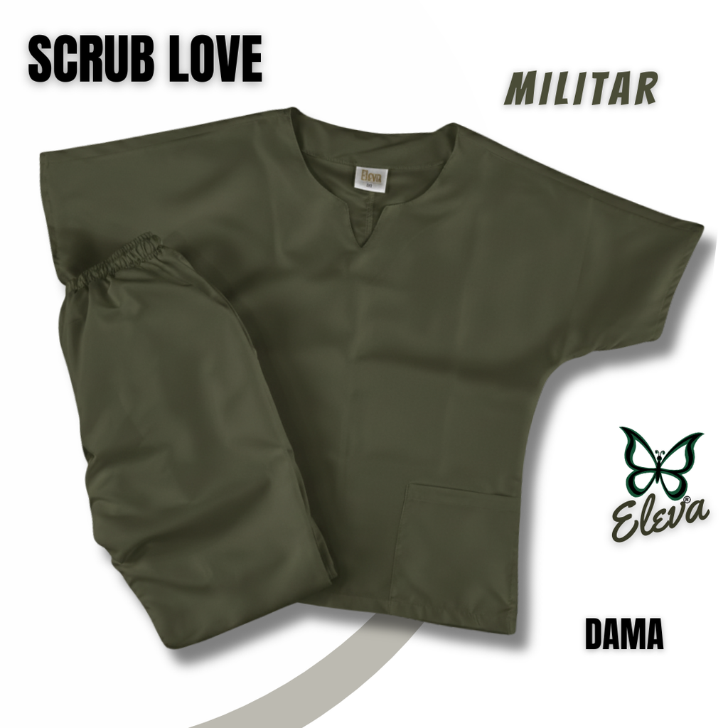 Scrub LOVE MILITAR