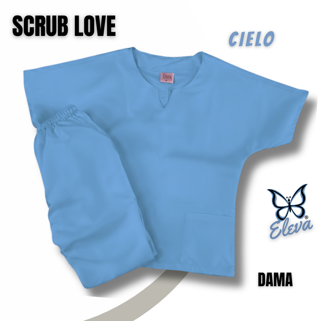 Scrub LOVE CIELO