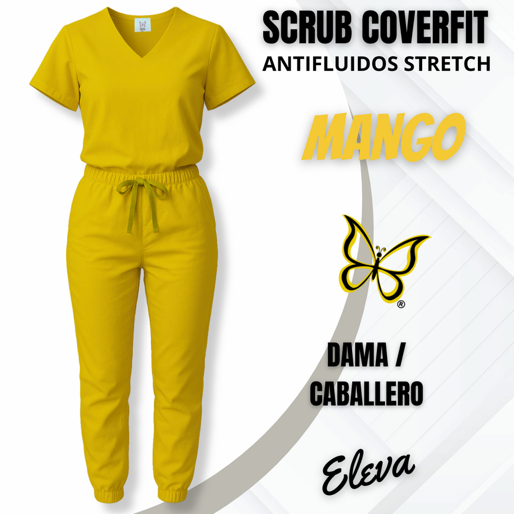 SCRUB COVERFIT MANGO