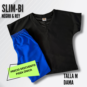 PIEZA ÚNICA - UQ SLIM-BI NEGRO & REY TALLA M DAMA