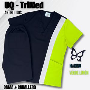 TRIMED ANTIFLUIDOS - MARINO & VERDE LIMÓN