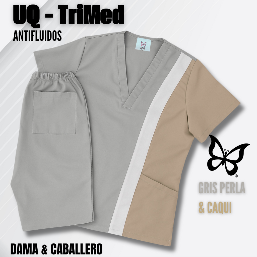 TRIMED ANTIFLUIDOS - GRIS PERLA & CAQUI