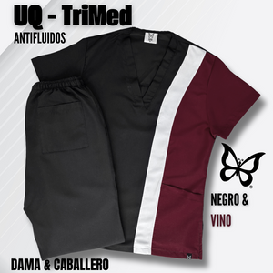 TRIMED ANTIFLUIDOS - NEGRO & VINO