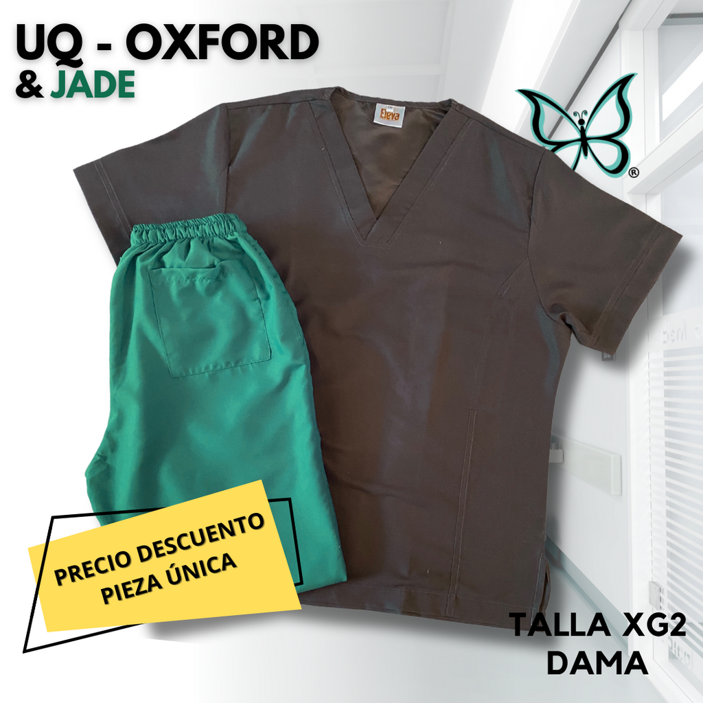 PIEZA ÚNICA - UQ OXFORD & JADE LISO TALLA XG2 DAMA