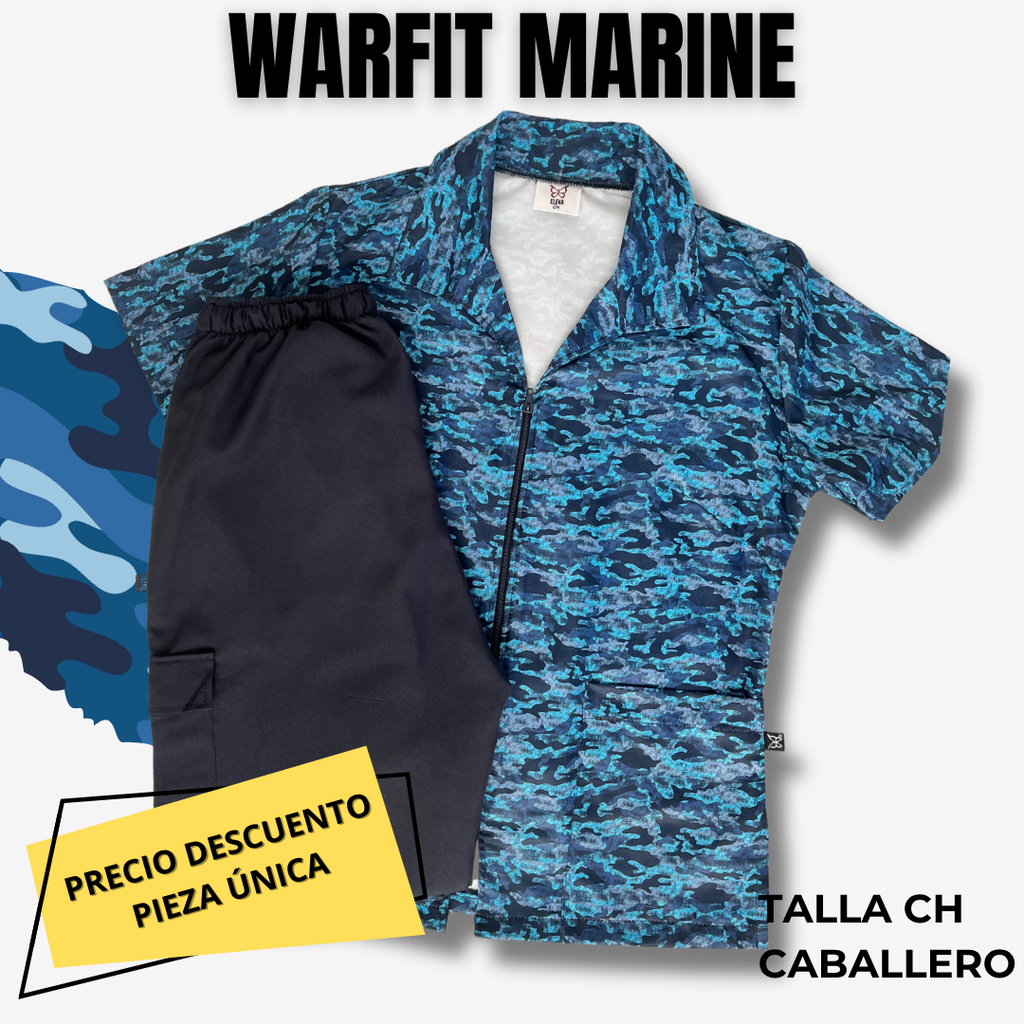 PIEZA ÚNICA - UQ WARFIT MARINE TALLA CH CABALLERO