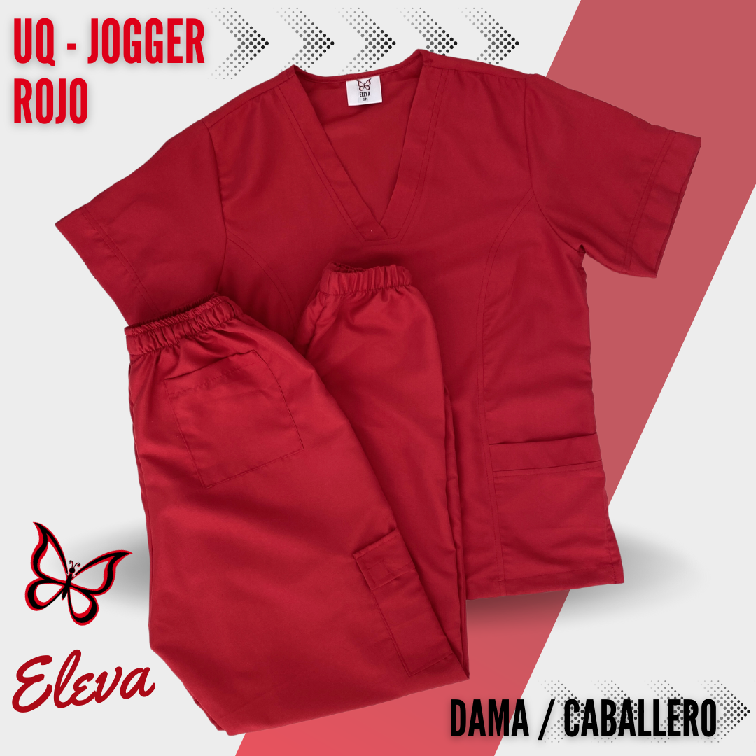 UQ - JOGGER ROJO