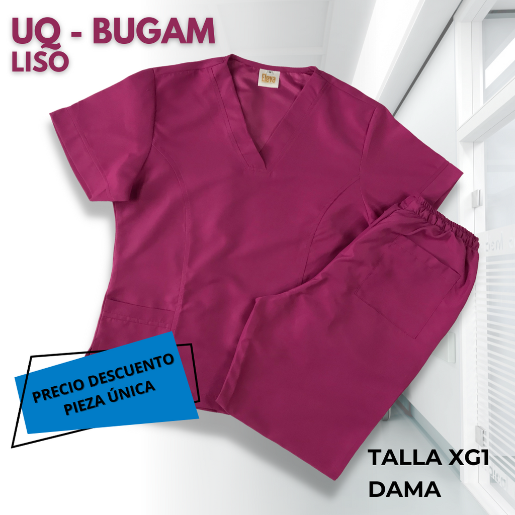 PIEZA ÚNICA - UQ DE LINEA BUGAM LISO TALLA XG1 DAMA