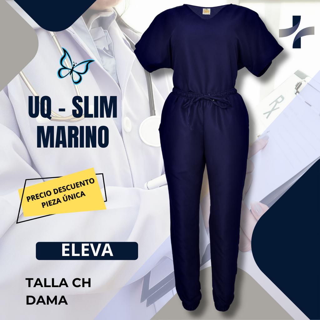 PIEZA UNICA - UQ SLIM MARINO TALLA CH DAMA
