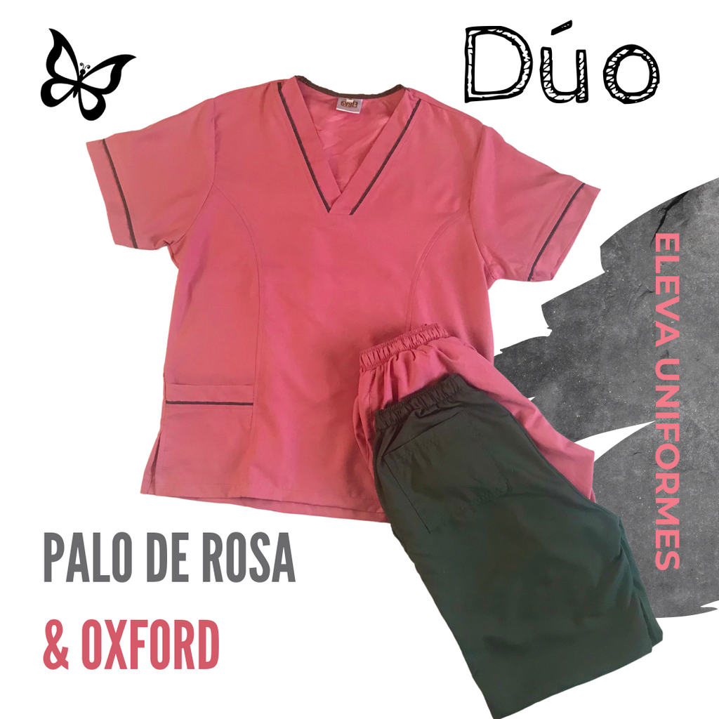 DÚO PANTALÓN - PALO DE ROSA & OXFORD