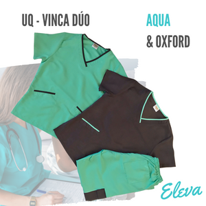 UQ - VINCA DÚO AQUA & OXFORD